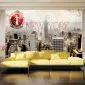 Fototapeta - New York - POST AGE STAMP-1