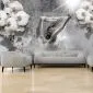 Fototapeta - Układ z orchideą-1