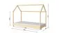 Łóżko domek BELLA 80x160 sosna drewniane polskiej produkcji | MIRAT.