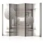 Parawan jednostronny  3D 225 x 172 cm Beżowy