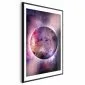 Plakat Nieznana planeta 21x30 cm z ramą czarną z marginesem | MIRAT.