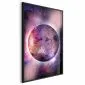 Plakat Nieznana planeta 60x90 cm z ramą czarną bez marginesu | MIRAT.