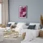 Plakat abstrakcyjne home 40 x 60 cm z ramą czarną | MIRAT. kolekcja a-A-0560-ao-a