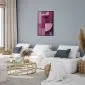 Plakat abstrakcyjne home 60 x 90 cm z ramą czarną | MIRAT. kolekcja a-A-0560-ao-a