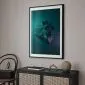 Plakat Gamma 60x90 cm z ramą czarną z marginesem | MIRAT.