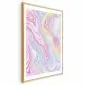 Plakat Kolorowy Sen 21x30 cm z ramą złotą z marginesem | MIRAT.
