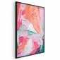 Plakat Różowa Paleta 21x30 cm z ramą czarną bez marginesu | MIRAT.
