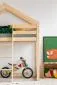 Łóżko dziecięce MILA DMPA 80x140 sosna domek | MIRAT. w stylu  kolekcja MILA
