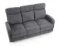 Sofa OSLO 3S szara trzyosobowa do salonu | MIRAT.