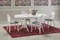Stół JOSEPH 150(190)x90 biały rozkładany w stylu klasycznym | MIRAT. w stylu KLASYCZNY kolekcja