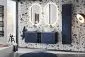 Szafka pod umywalkę nablatową SANTA FE DEEP BLUE 80 niebieska indigo COMAD | MIRAT. styl GLAMOUR, LOFT kolekcja SANTA FE DEEP BLUE