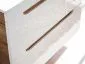Szafka pod umywalkę ARUBA 60 cm biała/dąb wisząca | MIRAT. w stylu kolekcja ARUBA