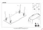 Stół LARSON 120x80 dąb naturalny na metalowych nogach | MIRAT. styl LOFT