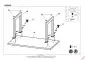 Stół RADUS 140x85 dąb lity do salonu i jadalni | MIRAT. w stylu LOFT kolekcja