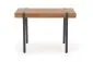 Biurko B-39 orzech miodowy/czarne komputerowe | MIRAT. w stylu LOFT kolekcja
