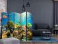 Parawan akustyczny Pejzaże 225x172 cm 3-częściowy wielokolorowy | MIRAT.