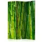 Parawan dwustronny Orient 135x172 cm 3-częściowy zielony | MIRAT.