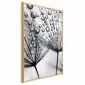 Plakat Rosa 21x30 cm z ramą złotą bez marginesu | MIRAT.