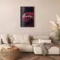 Plakat Beauty 21x30 cm z ramą czarną bez marginesu | MIRAT.