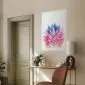 Plakat Kolorowy ananas 21x30 cm bez ramy z marginesem | MIRAT.