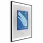 Plakat Glon 40x60 cm z ramą czarną z marginesem | MIRAT.