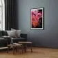 Plakat Wiosenna bryza 21x30 cm z ramą czarną z marginesem | MIRAT.