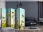 Parawan jednostronny Kwiaty 225x172 cm 5-częściowy wielokolorowy | MIRAT.
