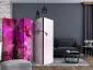 Parawan dwustronny Kwiaty 225x172 cm 5-częściowy szary | MIRAT.