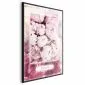 Plakat Delikatność wiosny 40x60 cm z ramą czarną bez marginesu | MIRAT.