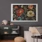 Plakat Gobelinowe kwiaty 30x21 cm bez ramy z marginesem | MIRAT.
