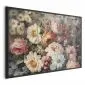 Plakat Zapach ogrodowych kwiatów 30x21 cm z ramą czarną bez marginesu | MIRAT.