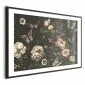 Plakat Rustykalny ogród 30x21 cm z ramą czarną z marginesem | MIRAT.
