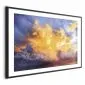 Plakat Zachód słońca 60x40 cm z ramą czarną z marginesem | MIRAT.
