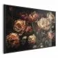 Plakat Kwitnące tulipany 60x40 cm z ramą czarną bez marginesu | MIRAT.