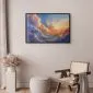 Plakat Symfonia barw 30x21 cm z ramą czarną bez marginesu | MIRAT.