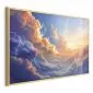 Plakat Symfonia barw 42x29,7 cm z ramą złotą bez marginesu | MIRAT.