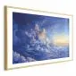 Plakat Dzieło natury 60x40 cm z ramą złotą z marginesem | MIRAT.