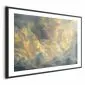 Plakat Ostatnie tchnienie dnia 30x21 cm z ramą czarną z marginesem | MIRAT.