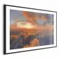 Plakat Spektakl barw 30x21 cm z ramą czarną z marginesem | MIRAT.