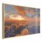 Plakat Spektakl barw 60x40 cm z ramą złotą bez marginesu | MIRAT.