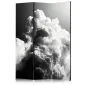 Parawan jednostronny Pejzaże 135x172 cm 3-częściowy szary | MIRAT.