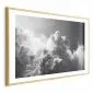 Plakat Nadzwyczajne zjawisko 30x21 cm z ramą złotą z marginesem | MIRAT.