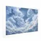 Plakat Niebo i puchate chmury 30x21 cm bez ramy z marginesem | MIRAT.