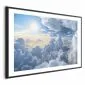 Plakat Symfonia Światła 60x40 cm z ramą czarną z marginesem | MIRAT.