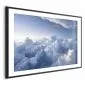 Plakat Podniebne pejzaże 90x60 cm z ramą czarną z marginesem | MIRAT.
