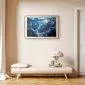Plakat Ożywiona sceneria 42x29,7 cm z ramą złotą z marginesem | MIRAT.