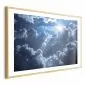 Plakat Ożywiona sceneria 42x29,7 cm z ramą złotą z marginesem | MIRAT.