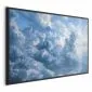 Plakat Ocean w powietrzu 60x40 cm z ramą czarną bez marginesu | MIRAT.