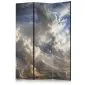 Parawan dwustronny Pejzaże 135x172 cm 3-częściowy szary | MIRAT.