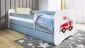 Łóżko dziecięce BABY DREAMS 180x80 straż pożarna pojedyncze | MIRAT. w stylu kolekcja BABY DREAMS